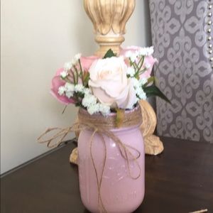 Silk rose arrangement